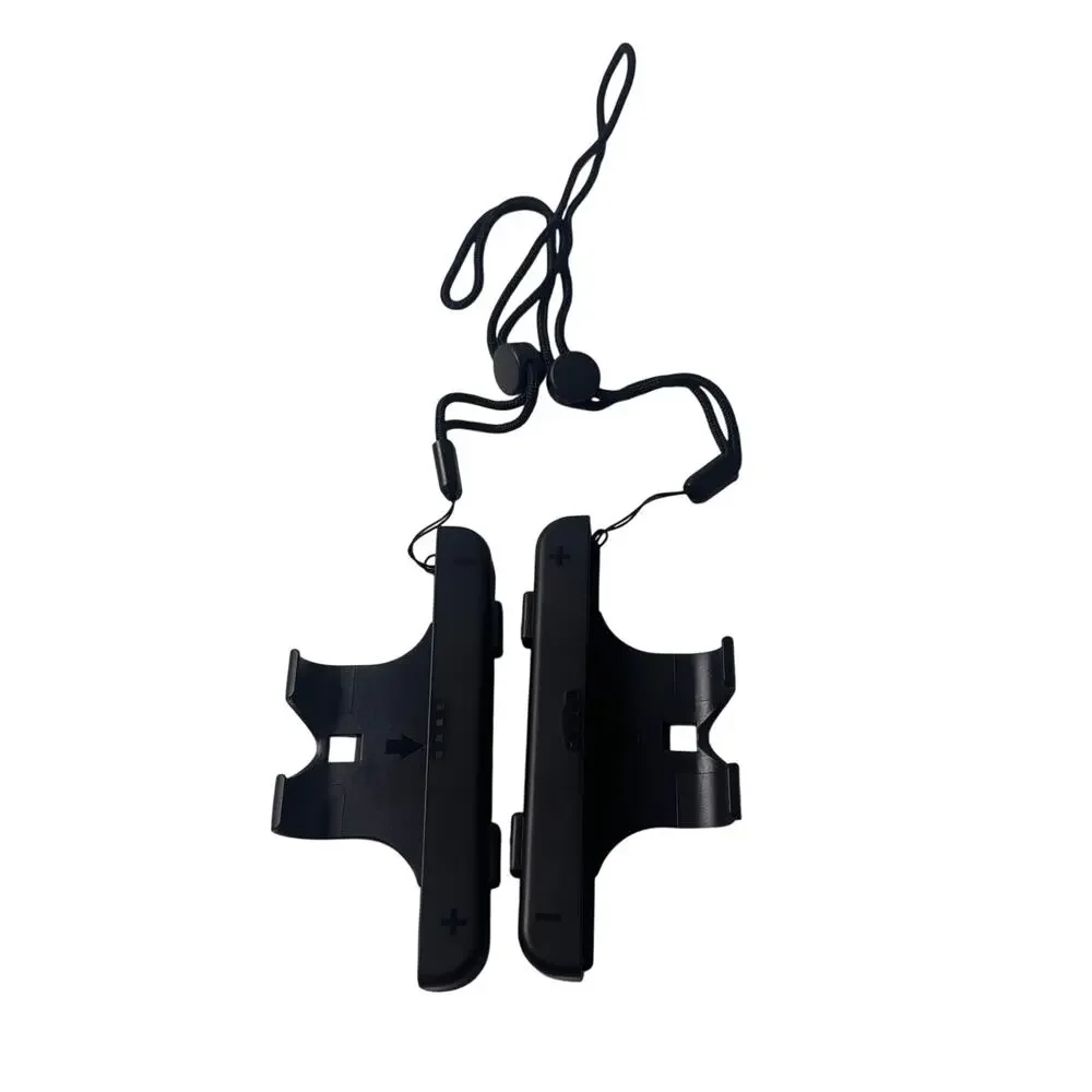Switch 2 Wrist Straps SW204 Black Joy-Con Controller Grip Attachments Gamorek